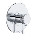 Rohl TTE44W1LMPN Tenerife Two Function Thermostatic Valve Trim Only with Single Lever Handle, Integrated Diverter and Volume Control in Polished Nickel (Rough Sold Separately)