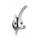 Samuel Heath U3161PC Hat and Coat Hook Back plate: 55mm (2.125"), Height: 100mm (4"), Projection: 55mm (2.125") in Chrome Plated