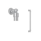 Rohl U.6907APC Georgian Era Perrin and Rowe 21-3/4" Wall Mounted Decorative Grab Bar in Polished Chrome
