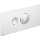 Viega 54710 Visign Style 10 Push Plate for In-Wall Tank in Alpine White