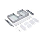 Robern VADRAWER30P Slim Drawer Insert, 28-3/16" H X 3-3/4" W X 15-3/8" D, Plumbing Drawer, Use in 30 " Drawer