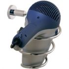 Valsan 67593ES Porto Wall Mounted Hair Dryer Holder in Satin Nickel