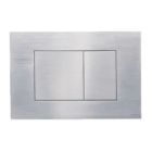 Vola A85-40 Dual Flush Plate in Brushed Stainless Steel