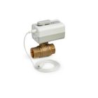 Honeywell VWS02Y-1 L5 Wi-Fi Water Leak Shutoff Valve with 1" NPT Ball Valve in White