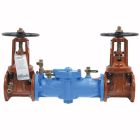 Watts F792157, LF009-OSY, 3" Cast Iron Reduced Pressure Zone Backflow Preventer Assembly, OSY Shutoff, Lever Handles