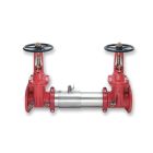 Watts 0111512, 757-OSY, 4" SS Double Check Valve Assembly Backflow Preventer, OSY Shutoff Valves