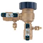 Watts T792012, LF800M4QT, 1" Lead Free Anti-Siphon Pressure Vacuum Breaker Backflow Preventer, Quarter Turn Shutoff, Tee Handles