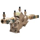 Watts F391009, LF909-QT, 1" Lead Free Silicon Bronze Reduced Pressure Zone Backflow Preventer Assembly, Quarter Turn Shutoff Valves