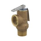 Watts 0556034, LF3L-150, 0.75" Lead Free Poppet Type Pressure Relief Valve, 150 psi, Test Lever
