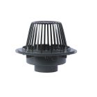 Watts RD-303-K 3" Epoxy Coated Cast Iron Roof Drain with Flashing Clamp