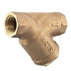 Watts 0123081, LF777SM1-20, 0.5" Lead Free Wye Pattern Strainer, Thread, 20 Mesh Screen, Tapped Retainer Cap