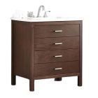 Dickson WB4221-2D-E Beid 42" L X 21-1/2" W X 34" H with 2 Drawers Vanity in English Walnut