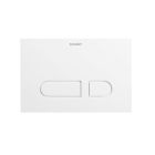 Duravit WD5008011090 DuraSystem® Actuator Plate A1 for Dual Flush Toilets in White