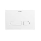 Duravit WD5008021090 DuraSystem® Actuator Plate A1 for Dual Flush Toilets in Chrome