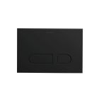 Duravit WD5008031090 DuraSystem® Actuator Plate A1 for Dual Flush Toilets in Black Matte