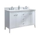 Dickson WD6021 Dorado 60" L X 21-1/2" W X 34" H Vanity with 5 Drawers in Gray