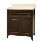 Dickson WE3621-D Eridanus 36" L X 21" W X 33" H Plywood Vanity with Drawer in Chocolate