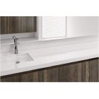 Wetstyle WETSPO0178 Undermount Sink 18" L X 15-1/2" W X 5-3/4" D Composite Material in Gloss White