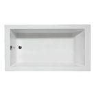 Americh Wright WR-6036-TD-ADA-W 60" x 36" x 22" Turn Drain Tub, White Finish (ADA Compliant)