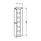 Duravit Xl1136L0404 X-Large 15-3/4" X 14-1/8" Left Hinge Tall Cabinet in Teak