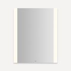 Robern YM2430RSFPD3 Vitality 24" W X 30" H X 1-3/4" D Rectangular Lighted Mirror with Edge Lit Light Pattern, Warm White (3000K), Dimmable and Defogger