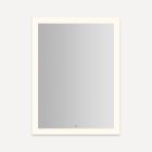 Robern YM3040RPFPD3 Vitality 30" W X 40" H X 1-3/4" D Lighted Mirror, Rectangle, Perimeter Light Pattern, 3000K Temperature (Warm Light), Dimmable, Defogger