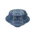 Zurn Industries Z100-6NH-89 15" Diameter No Hub Cast Iron Main Roof Drain
