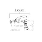 KWC Z.504.802.000 Handshower Spray in Polished Chrome