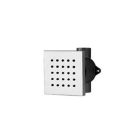 Zucchetti Z92907.1880 Lateral Shower Head, Simple Jet, with Anti-Limescale System in Polished Chorme