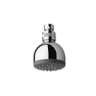 Zucchetti Z94185 Shower Head "MIDA" Simple Jet with Anti-Limescale System and Ball-Joint
