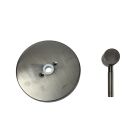 Zucchetti Z94641.1900C3 Wall Mounted Pressure Balance Shower Trim in Satin Nikel (Rough Sold Separately)