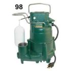 Zoeller 98-0001 M98 Flow-Mate Automatic Cast Iron Effluent Sump Pump