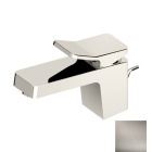 Zucchetti ZP7212.195EC8 Soft 5" H X 5.12" D One Hole Non-Vessel Bathroom Sink Faucet with Pop-Up Drain in Polished Nickel