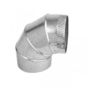 Gray Metal 7-30-302 7" 30GA 90° Galvanized Adjustable Elbow