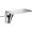 Axor 18010001 Massaud 1.2 GPM Single Hole Bathroom Faucet without Drain Assembly in Polished Chrome