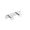 Cosmic WJC205A0022001 Architect 7.2" ‎Wall Mounted Round Double Towel Hook in Chrome