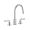 Dornbracht 20713882-000010 Tara 1.2 GPM Deck Mounted Widespread Three Hole Bathroom Faucet with Drain in Polished Chrome