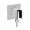 Hansgrohe 26889001 FixFit E 5.12" L X 3.35" H X 4.53" W Wall Outlet with Handshower Holder in Polished Chrome
