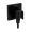 Hansgrohe 26889671 FixFit E 5.12" L X 3.35" H X 4.34" W Wall Outlet with Handshower Holder in Matte Black