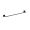 Cosmic WJB276A0065036 Stick 24" ‎Wall Mounted Contemporary Metal Towel Bar in Matte Black