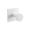 Cosmic WJB276A0021065 Stick 2" ‎Wall Mounted Contemporary Square Towel Hook in Matte White