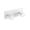 Cosmic WJB276A0022065 Stick 4.33" Wall Mounted Contemporary Square Double Hook in Matte White