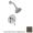 Newport Brass 3-1774BP/10B Victoria 1.8 GPM Single Handle Balanced Pressure Shower Trim Only in Oil Rubbed Bronze (Rough In Sold Separately)