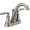 Delta 2532LFSSMPU Woodhurst™ 1.2 GPM Two Handle Centerset Bathroom Faucet in Stainless