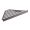 Hansgrohe 41741340 AddStoris 12" Width Wall Mounted Corner Basket in Brushed Black Chrome