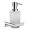Hansgrohe 41745000 AddStoris Wall Mounted Liquid Soap Dispenser with 6 Oz Capacity in Polished Chrome