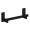 Axor 42613670 Universal Rectangular 12" Width Wall Mounted Metal Towel Bar in Matte Black