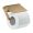 Axor 42836140 Universal Softsquare Wall Mounted Toilet Paper Holder with Cover in Brushed Bronze