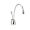 Insinkerator 44251C Indulge F-GN1100PN Contemporary Series 0.7 GPM 1 Hole Deck Mount Hot Water Dispenser with Single Lever Handle in Polished Nickel
