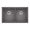 Blanco 519050 Precis Equal Double Bowl Undermount Kitchen Sink in Cinder